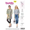Image de Patron Burda 6345 - Robe et Tee-Shirt pour femmes de 36 à 46(...) -