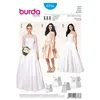Image de Patron Burda 6776 Robe de mariée et robe de soirée du 34 au 44 - Model FR 34-44