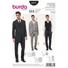 Image de Patron Burda 6871 Costume complet et gilet du 44 au 54 - Model FR 44-54