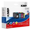 Image de KMP MULTIPACK C99V - Pack de 4 - noir, jaune, cyan, magenta - compatible - cartouche d'encre (alternative pour : Canon 9182B001, Canon 9193B001, Canon 9194B001, Canon 9195B001, Canon PGI-1500XL BK, Canon PGI-1500XL C, Canon PGI-1500XL M, Canon PGI-1500XL