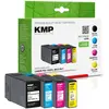 Image de KMP, Cartouche d'impression, Tinte remplacé PGI1500XLBK, C, M, Y (9182B004) (C, CF, M, Y)