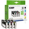 Image de KMP, Cartouche d'impression, E125V Multipack BK/C/M/Y compatible avec Epson T 129 (C, CF, M, Y)