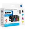 Image de KMP MULTIPACK H174V - Pack de 4 - taille XXL - noir, jaune, cyan, magenta - compatible - cartouche d'encre (alternative pour : HP 932XL, HP 933XL)