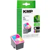Image de KMP, Cartouche d'impression, Cartouche d'encre H163 3 couleurs compatible avec HP C2P07AE 62 XL (C, M, Y)