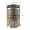 Image de Filtre À Air Mann-filter C24444/1