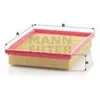 Image de Filtre À Air Mann-filter C2256/2