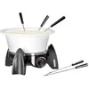 Image de Unold Définir, Set à fondue, Blanc, Noir, Argent