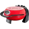 Image de Steba PB 1 Machine à pizza/four 1 pizza/pizza Noir Rouge 1000 W, Gril de table, Rouge, Noir