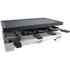 Image de Steba Raclette en fonte RC 68 Premium, Appareil à raclette, Argent, Noir