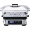 Image de Steba Cuiseur vapeur électronique DG 2, Cuiseur vapeur + cuiseur à riz, Argent, Noir