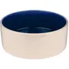 Image de Trixie Bol en céramique 2.3l crème/bleu (230 cl), Gamelle