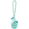 Image de 3x Trixie Denta Fun Mintfresh Balle sur corde 7cm/24cm (Jouet à mâcher pour chiens), Jouets pour chien