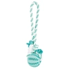 Image de Trixie Denta Fun Corde de jeu avec balle pour chien - 7 cm de diamètre x L 24 cm