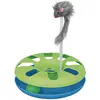 Image de 2x Trixie Crazy Circle avec la souris en peluche (Jouet d’occupation pour chat), Jouets pour chat