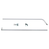 Image de Fixation pour balustrade pour filet de protection, avec barre télescopique - pour chat