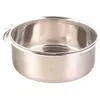 Image de Ecuelle Inox Avec Vis De Fixation, 600 Ml/Ø 12 Cm - Mon Animalerie