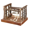 Image de Aire de jeu en bois Trixie Natural Living pour perruche L 35 x l 29 x H 25 cm