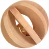 Image de 4x Trixie Boule en bois lamellaire avec cloche, Équipement cage pour rongeurs