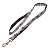 Image de Laisse Trixie Silver ReflectL200 l2cm motif de pattes pour chien - Laisse pour chien