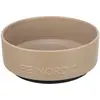 Image de Trixie Be Nordic Voerbak Hond Keramiek/ Rubber Taupe (120 cl), Gamelle