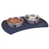 Image de TRIXIE Set de table en silicone - 48 x 27 cm - Bleu - Pour chien