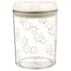 Image de TRIXIE Boite snack plastique - 1,5 L - o12x17,5 cm - Transparent et blanc - Pour chien, chat et lapin