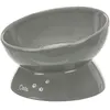 Image de TRIXIE Gamelle augmentee en ceramique - XXL - 0,35 l - O 17 cm - Gris - Pour chien