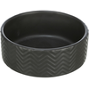 Image de 400ml, Ø13cm Trixie gamelle en céramique, noir pour chien