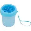 Image de Trixie Cure-pattes S-M, silicone/PP, bleu (Chien), Hygiène animale