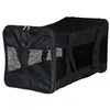 Image de TRIXIE Cage de transport pour chiens Ryan Polyester 54 x 30 x 30 cm Noir