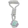 Image de 3x Trixie Corde de jeu avec balle tressée 23cm ø 6cm (Jouet de balle pour chiens), Jouets pour chien