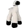 Image de 2x Trixie Mouton à longues pattes 30cm avec couineur & hochet (Jouet en peluche pour chiens), Jouets pour chien