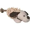 Image de 3x Trixie Chien avec corde 30cm avec couineur (Jouet en peluche pour chiens), Jouets pour chien