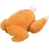 Image de 3x Trixie Brathähnchen (Jouet en peluche pour chiens), Jouets pour chien