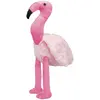 Image de 3x Trixie Flamant rose, peluche, 35 cm (Jouet en peluche pour chiens), Jouets pour chien