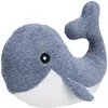 Image de 3x Trixie Baleine Brunold (Jouet en peluche pour chiens), Jouets pour chien