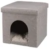 Image de TRIXIE Abri douillet Alois - 38x40x38cm - Gris - Pour chat