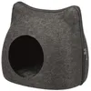 Image de TRIXIE Abri douillet Cat 38 x 35 x 37 cm - Gris anthracite - Pour chat