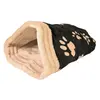 Image de Sac douillet noir et beige jasira trixie