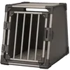 Image de TRIXIE Box de transport - Aluminium - M : 55 x 61 x 74 cm - Gris graphite - Pour chien