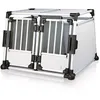 Image de TRIXIE Boîte de transport double pour animaux M-L Aluminium