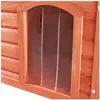 Image de Trixie natura porte en plastique pour niche pour chien, Niche pour chiens