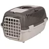 Image de TRIXIE Box de transport Capri 2 - XS-S : 37x34x55 cm - Gris clair et gris fonce - Pour chien et chat
