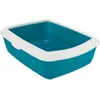 Image de Trixie Litière pour chat Classic avec rebord, 37 x 15 x 47 cm (Bac à litière ouvert), Bac à litière pour chat