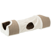 Image de Trixie Tunnel griffoir avec 2 cavités 110x30x38cm pour chats