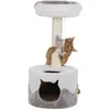 Image de Trixie Nuria (71 cm, Blanc, Gris), Arbre à chat