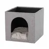 Image de trixie abri douillet ella pour étageres - 33x33x37cm - gris - pour chat