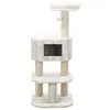 Image de TRIXIE Griffoir pour chats Nelli Blanc et taupe