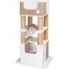 Image de Trixie Lucano (110 cm, Blanc, grisâtre-brun, Taupe), Arbre à chat