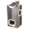 Image de TRIXIE Tour Jorge - Aire de jeux 78cm - Gris clair et anthracite - Pour chat